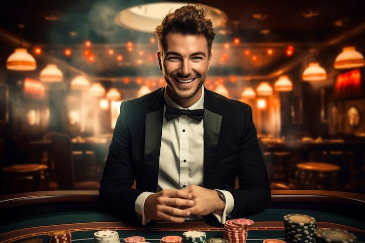 Antarmuka permainan Speed Blackjack dengan pilihan taruhan dan kartu pemain